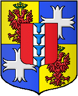 Blason de la famille La Béraudière, de la branche de Monts